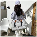 Large Capacity Travel Gym Bag Waterproof Design  Clean Vanilla Store
