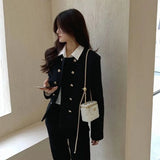 Camellia Small Shoulder Bag with Chain Strap