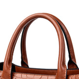 Soft Leather 3-Layer Women Single Shoulder Bag