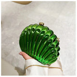 2024 Women Acrylic Shell Evening Clutch Bag