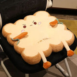 Cute Simulation Bread Toast Cushion Pillow 1pc