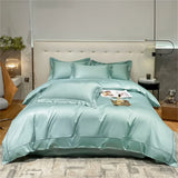 Svetanya Embroidery 100% Egyptian Cotton Bedding Set 4pcs