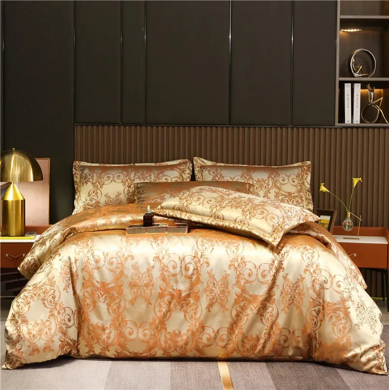 European Luxury 3pcs Duvet Cover Set, Soft Fabric