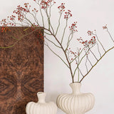 Texdream Black White Porcelain Vase Set Large