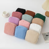 Fashion Corduroy Women Makeup Storage Pouch Small