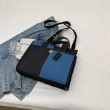 Large Capacity Handbag for Women 2024, Denim Tote
