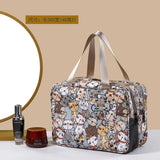 Large Capacity Wet-Dry Separation Cosmetic Bag