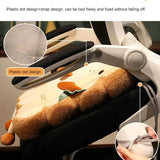 Cute Simulation Bread Toast Cushion Pillow 1pc