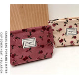 New Small Women's Cosmetic Bag with Floral Design  Clean Vanilla Store