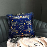 Luxury Tiger Printing Velvet Pillowcase 45x45cm