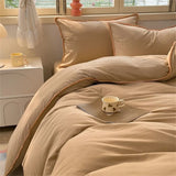 Ins Nordic Stripe Duvet Cover Set Minimalist Bedding