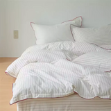 Korean INS Cream Style Soft Bedding Set 4 Pcs