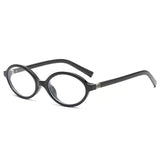 Y2K Oval Anti Blue Light Blocking Glasses for Women  Clean Vanilla Store