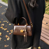 Vintage Fashion Flap Shape Handbag for Women