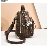 Large Capacity Lychee Pattern Women’s Shoulder Bag