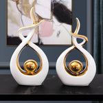 Nordic Luxury Abstract Living Room Statue Gift  Clean Vanilla Store