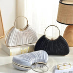 Women Satin Evening Top Handle Handbags - Party Bags  Clean Vanilla Store