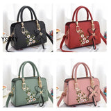 Large Capacity Lychee Pattern Crossbody Bag