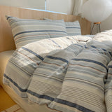 Nordic Sling Cotton Pink Stripes Duvet Cover 150x200