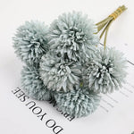 Elegant Hydrangea Artificial Flowers Bouquet  Clean Vanilla Store