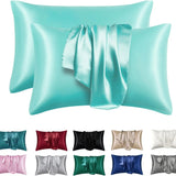 100% Silk Pillowcase Set for Hair & Skin, 2pcs