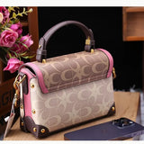 New Minimalist Fashionable Small Handbag -  Portable Box Bag