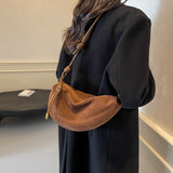 Retro Design Women's Crossbody Dumpling Bag