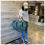 Large Capacity Travel Gym Bag Waterproof Design  Clean Vanilla Store