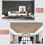 Self-Adhesive 3D Concave Wall Panels Wallpaper