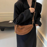 Retro Design Women's Crossbody Dumpling Bag