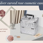 Makeup Case Portable Travel Organizer for Women  Clean Vanilla Store