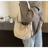 Lightweight Large Capacity Canvas Crossbody Bag
