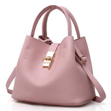 Large Capacity Lychee Pattern Crossbody Bag