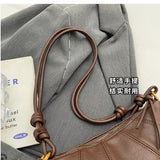 Women's Vintage Dumpling Crossbody Tote Bag