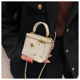Small Shoulder Bucket Bag For Women Classic Mini