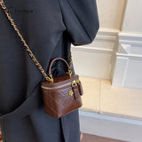 Small Shoulder Bucket Bag For Women Classic Mini