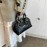 MOODS Designer Luxury Crocodile Pattern Bag