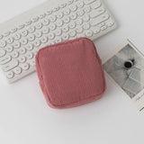 Fashion Corduroy Women Makeup Storage Pouch Small