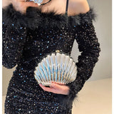 2024 Women Acrylic Shell Evening Clutch Bag