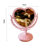 Vintage European Style Rotatable Makeup Mirror