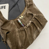 Luxury Vintage Tote Shoulder Bag for Women