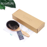 BOOMSLIFE Boar Bristle Hair Brush for Women