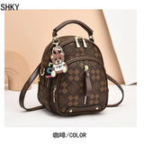 Large Capacity Lychee Pattern Women’s Shoulder Bag