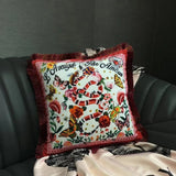Luxury Tiger Printing Velvet Pillowcase 45x45cm
