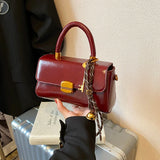 Vintage Fashion Flap Shape Handbag for Women