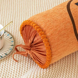 Candy Shape Chenille Nap Pillow for Home or Travel