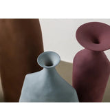 Ceramic Flower Vases Figurines Nordic Cylinder Pots