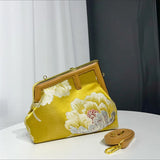 Vintage Embroidery Clutch Bag for Women Fashion
