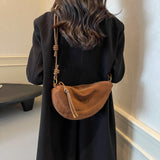 Retro Design Women's Crossbody Dumpling Bag