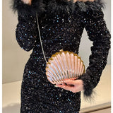 2024 Women Acrylic Shell Evening Clutch Bag